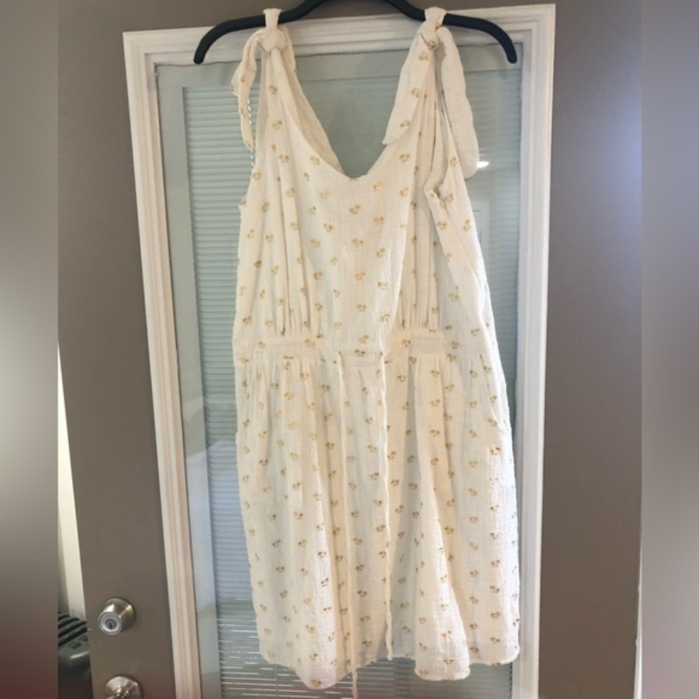 For Cynthia Palm Tree Dress Size L